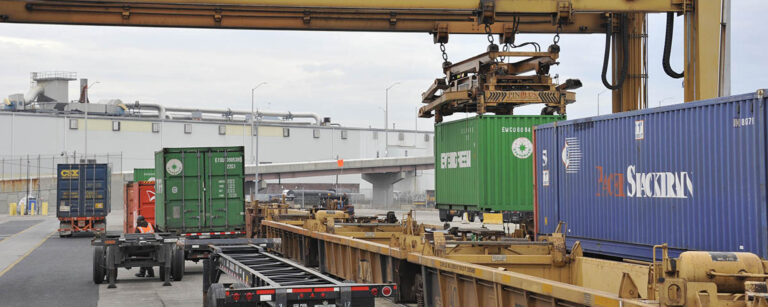 POB Railside Loading Containers